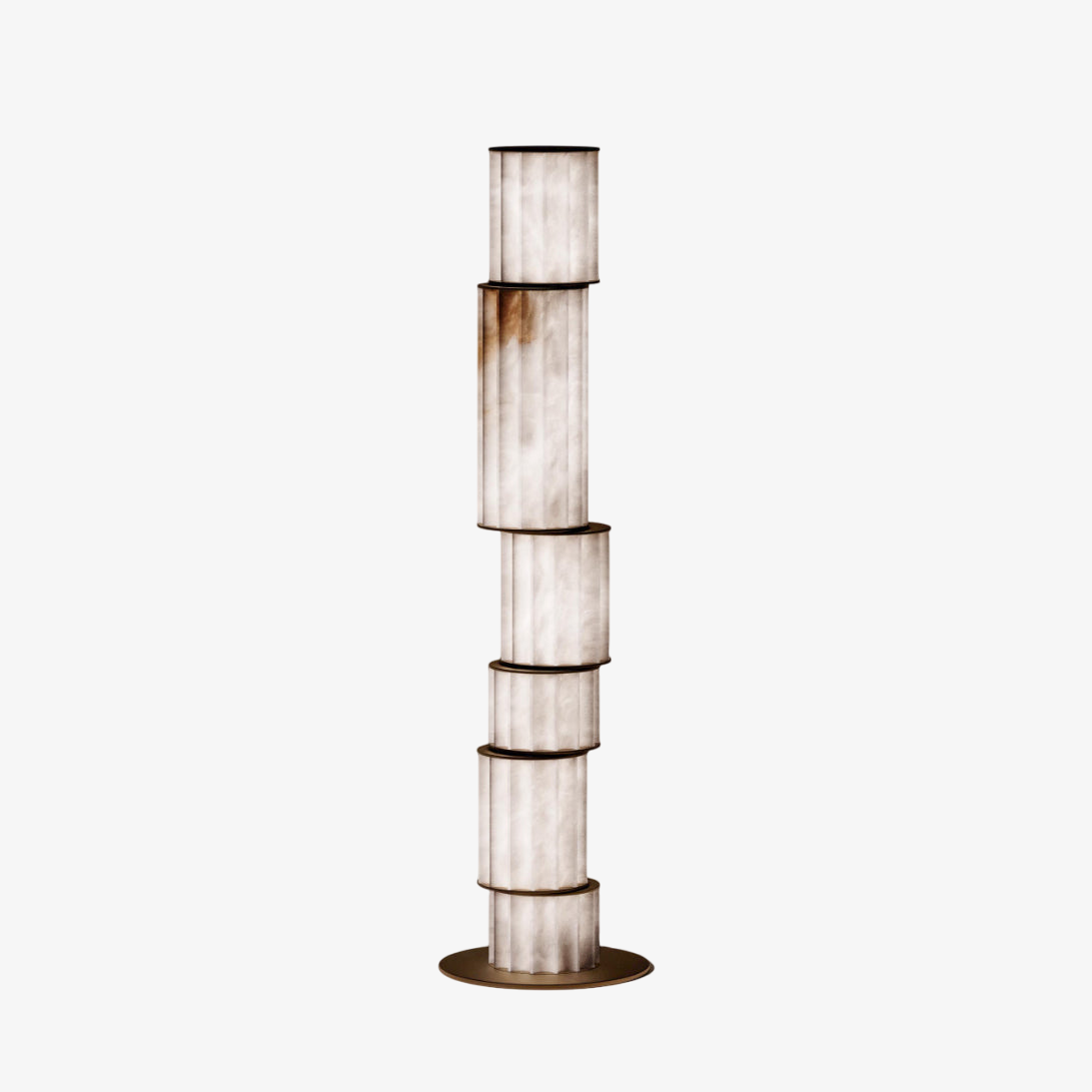 Akiko Alabaster Floor Lamp