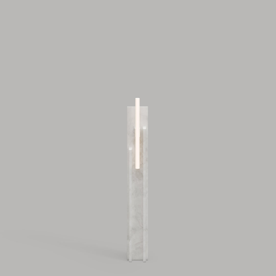 Thread Alabaster Floor Lamp