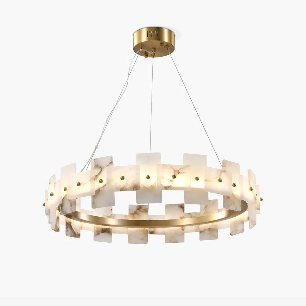 Verne Alabaster Chandelier