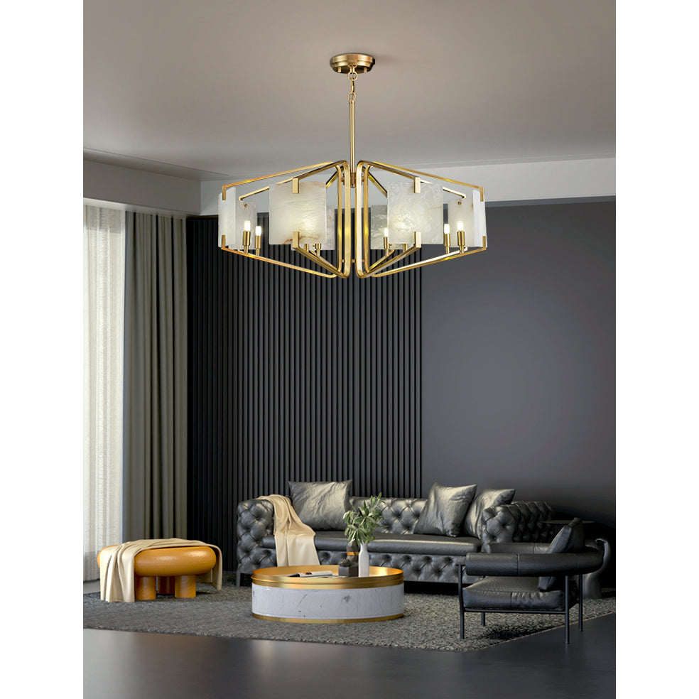 Audette Alabaster Chandelier