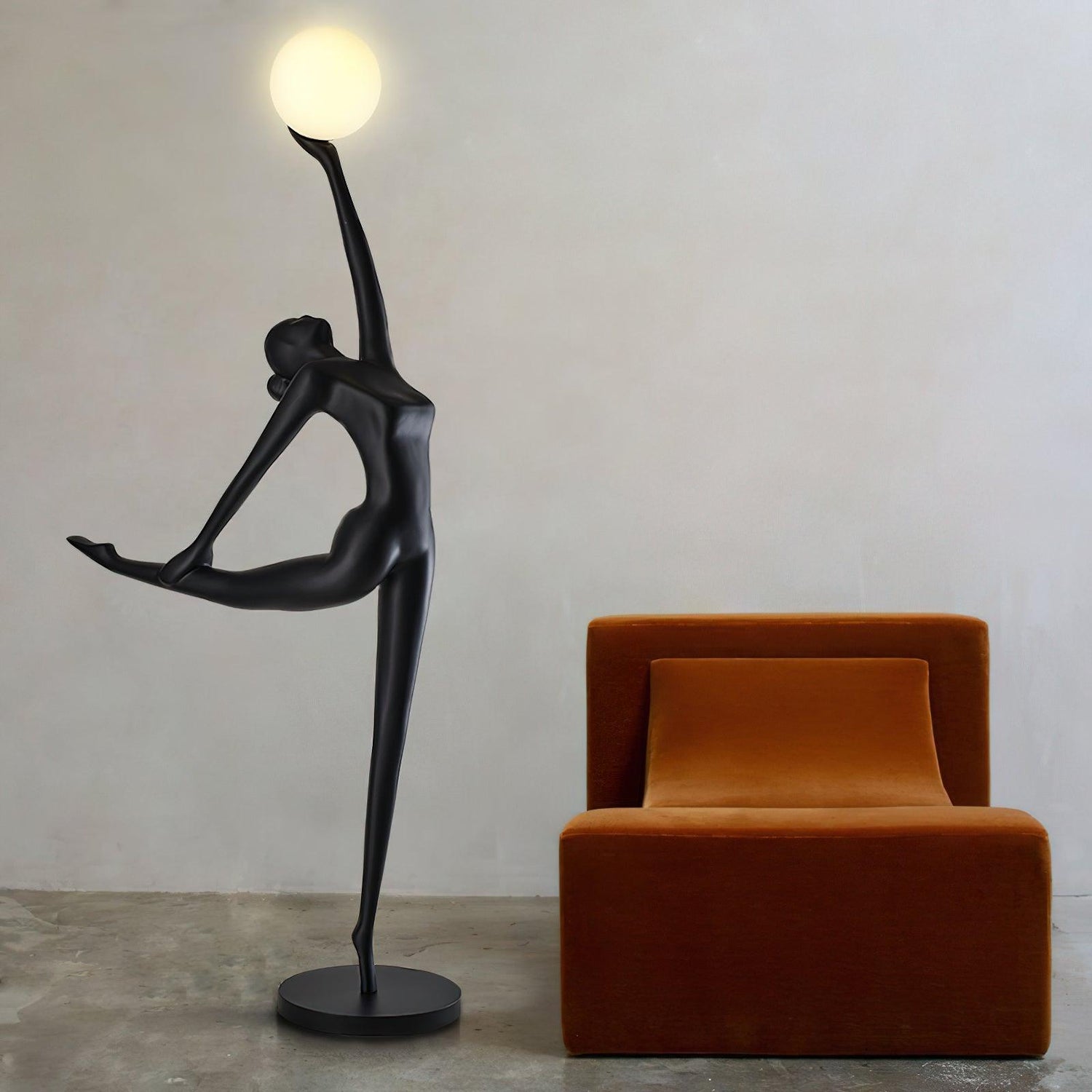 Ballet Sculpture Floor Lamp