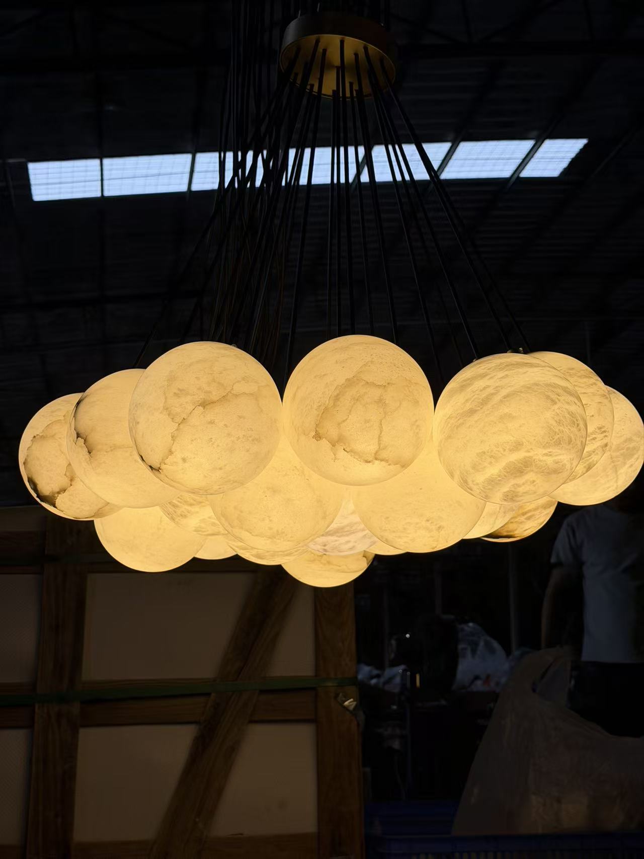 Bolky Up Chandelier