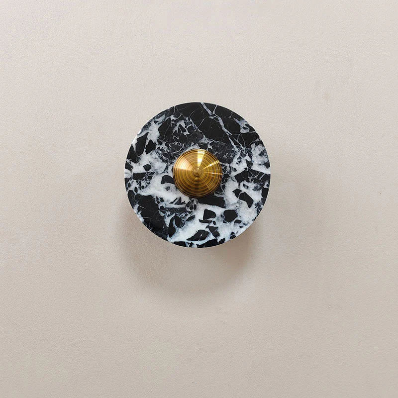 Breccia Marble - Black Sconce