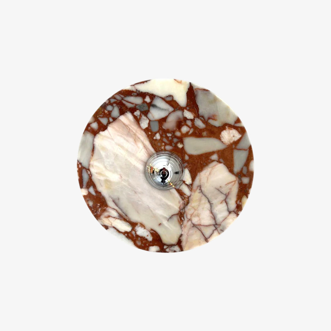 Breccia Rose Marble Sconce