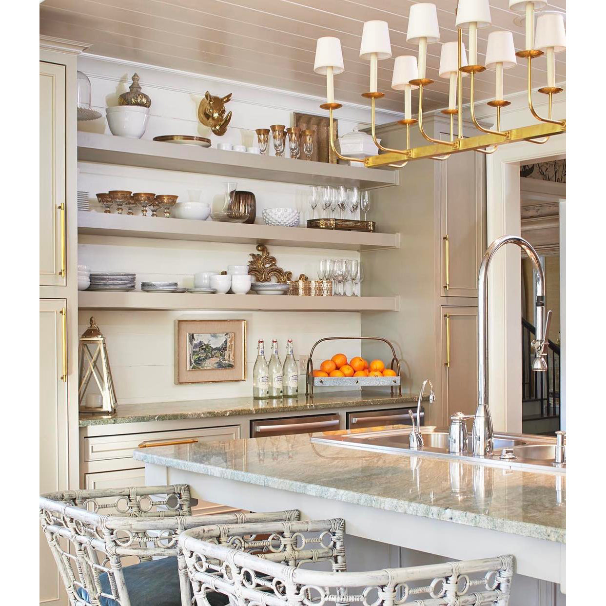 Gollogly Linear Branched Chandelier