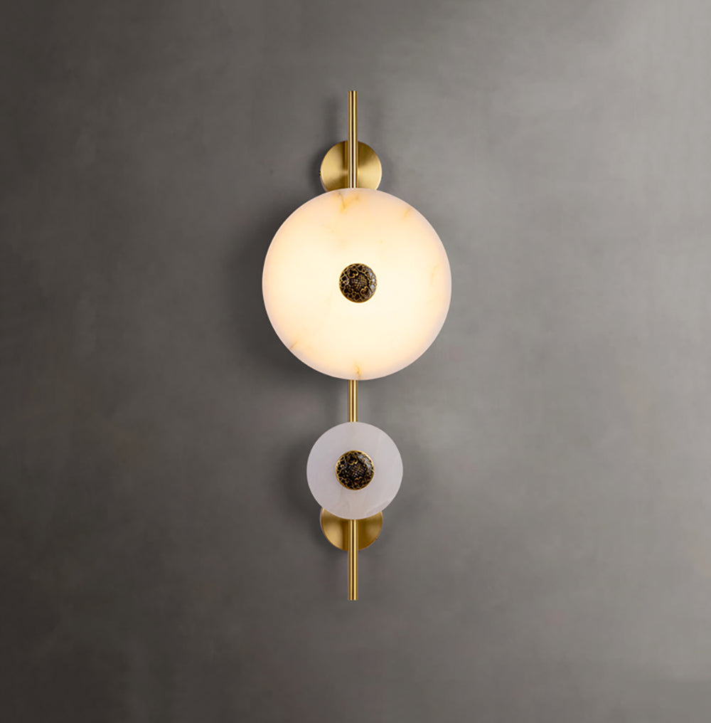 Cyril Alabaster Wall Sconce