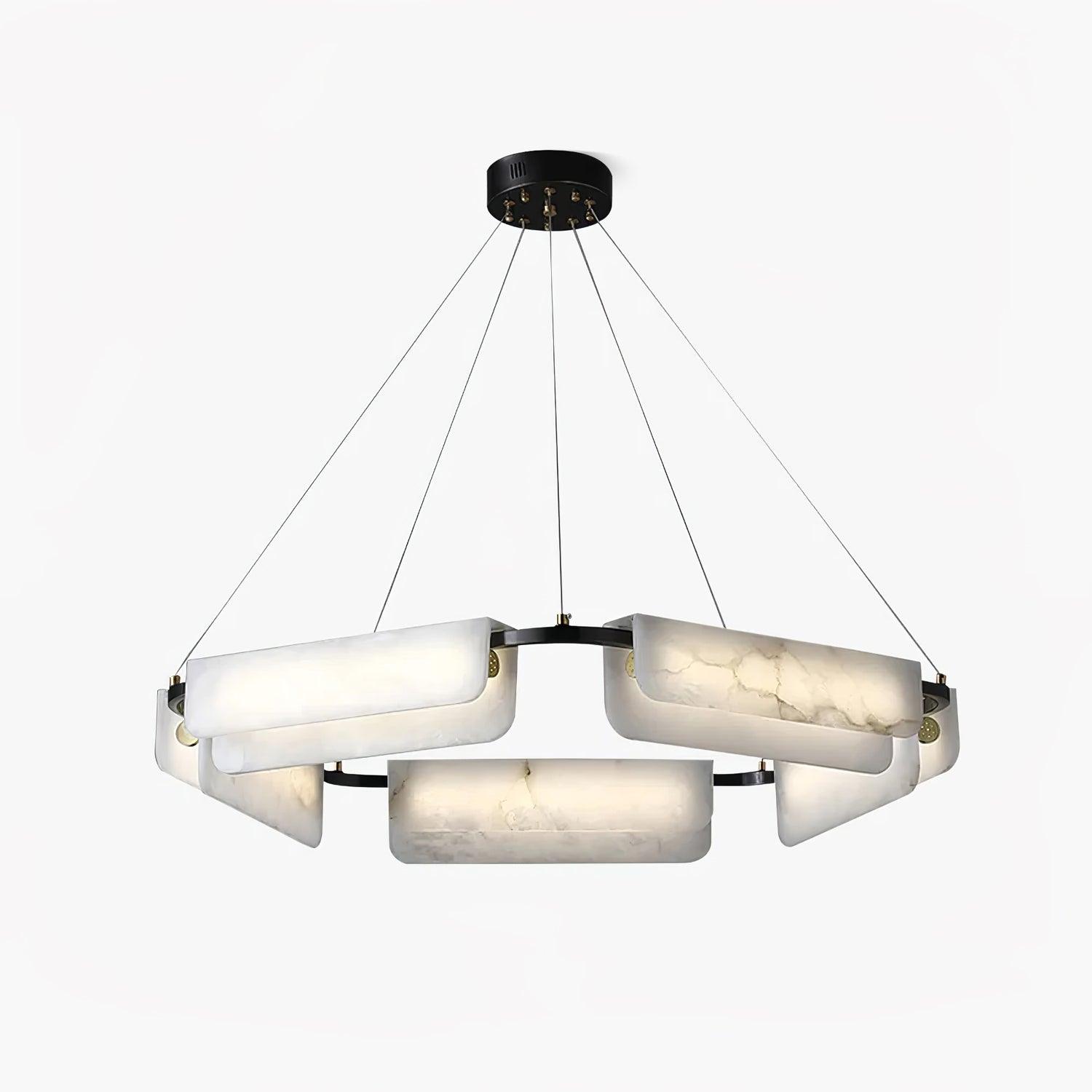 Zoe Alabaster Chandelier