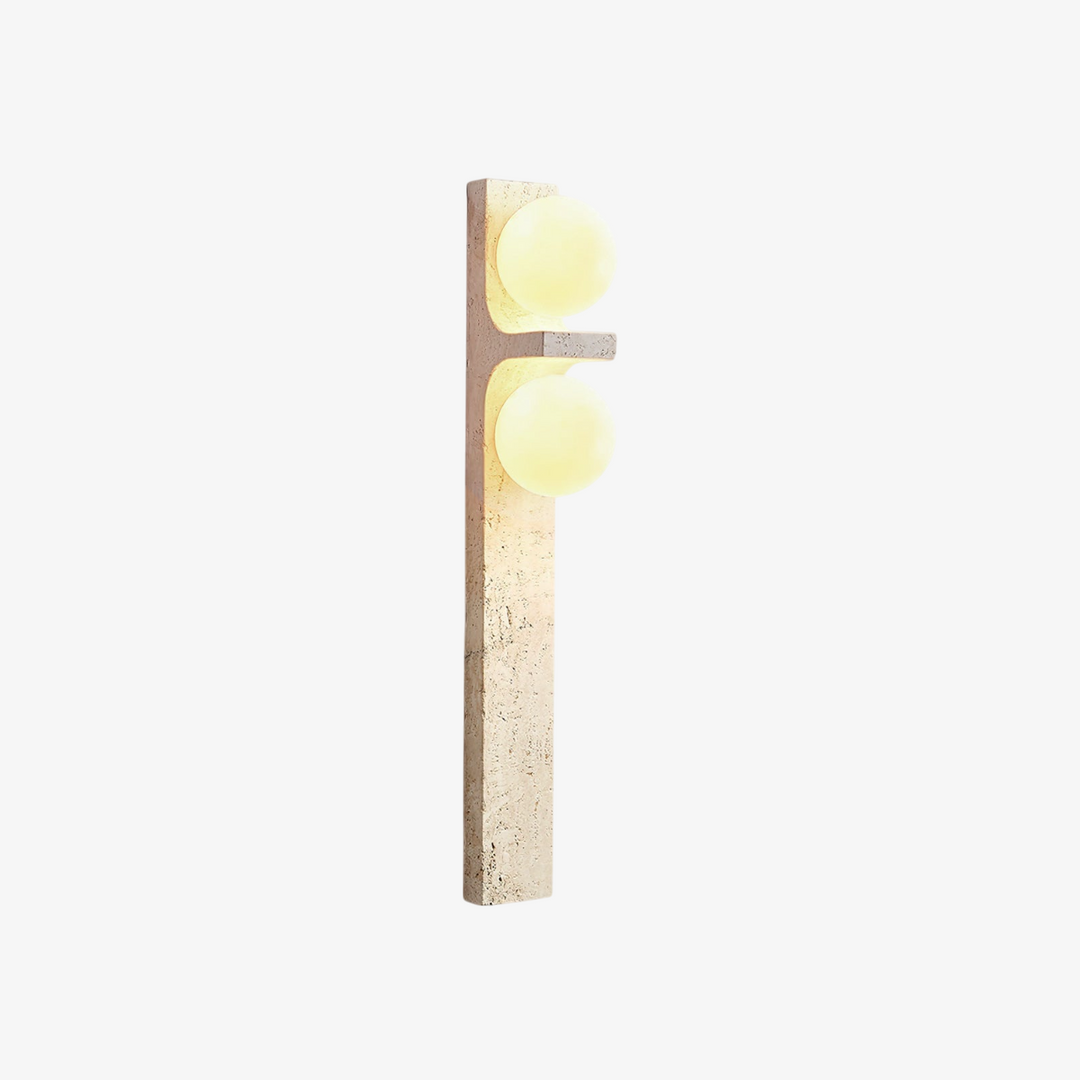 Derrer Travertine Wall Sconce