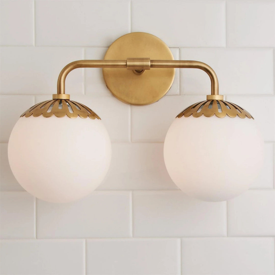 Dewdrop Globe Sconce