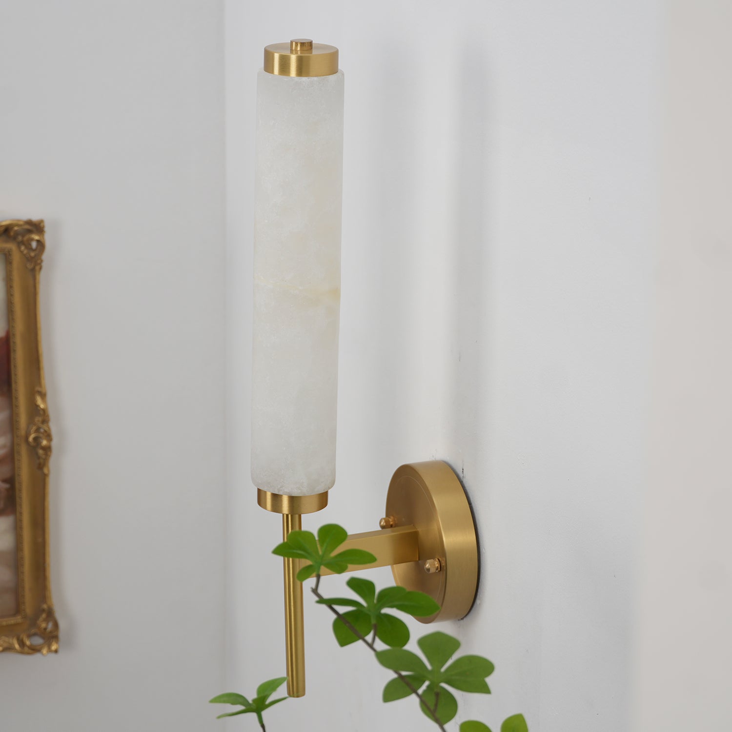 Fontenot Alabaster Wall Sconce