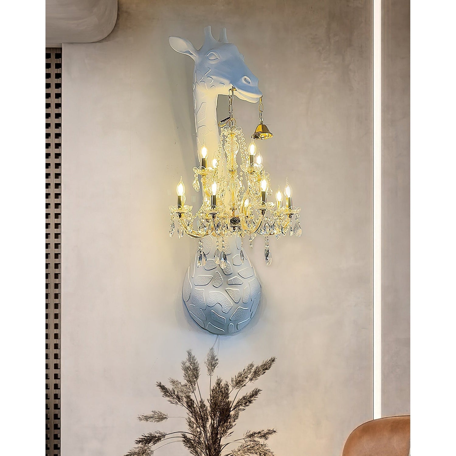 Giraffe Sculpture Wall Lamp