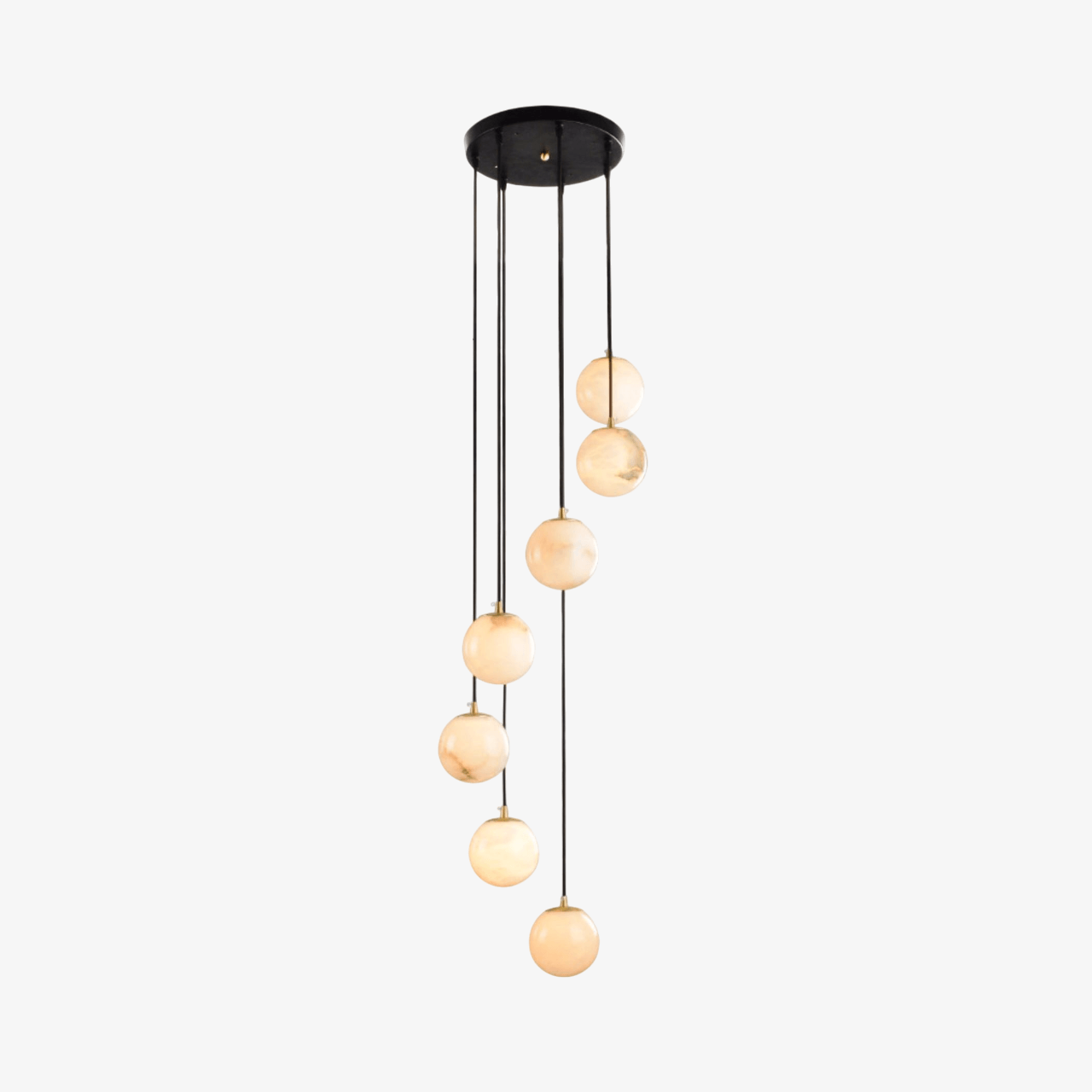 Globes Alabaster Suspension Light