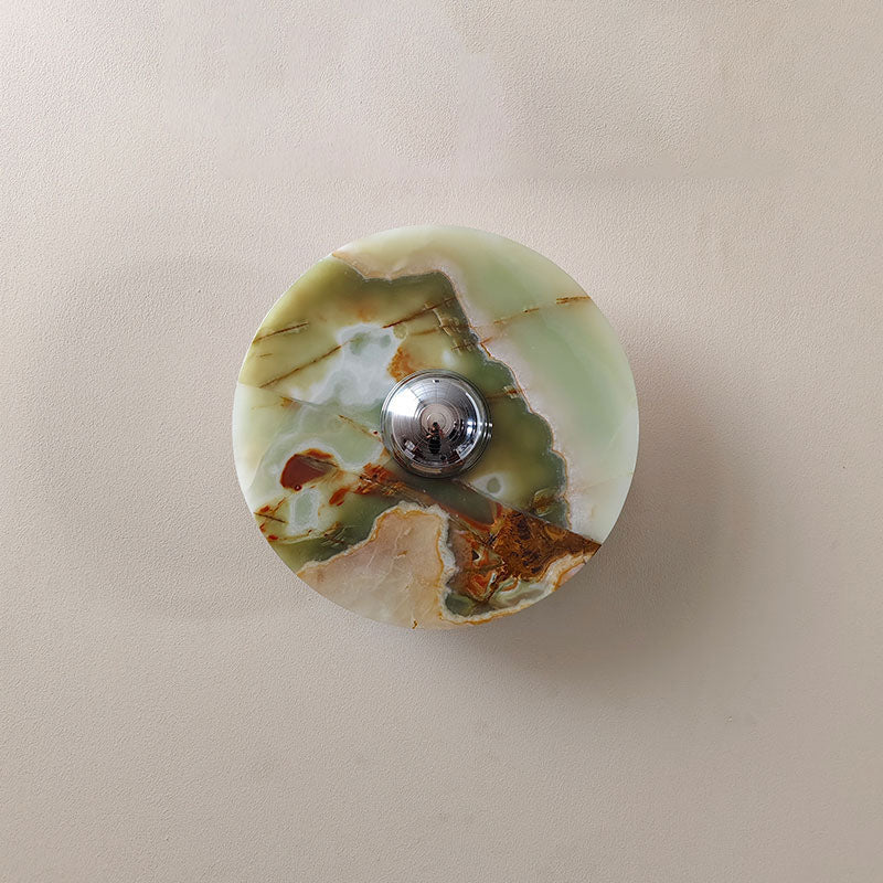 Green Onyx - Mineral Sconce