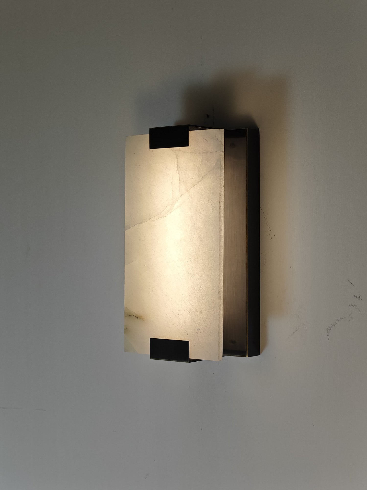 Kyla Alabaster Wall Sconce