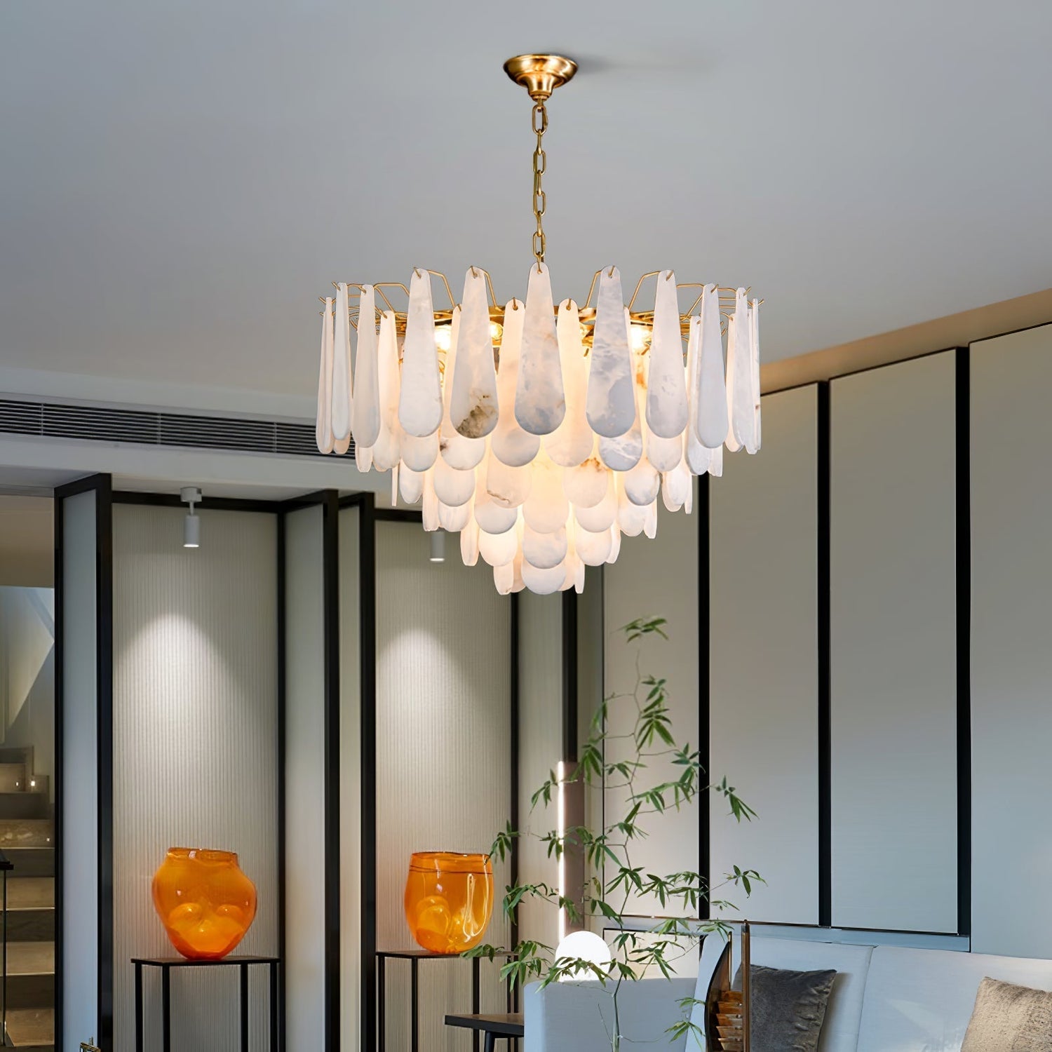 Nora Alabaster Chandelier