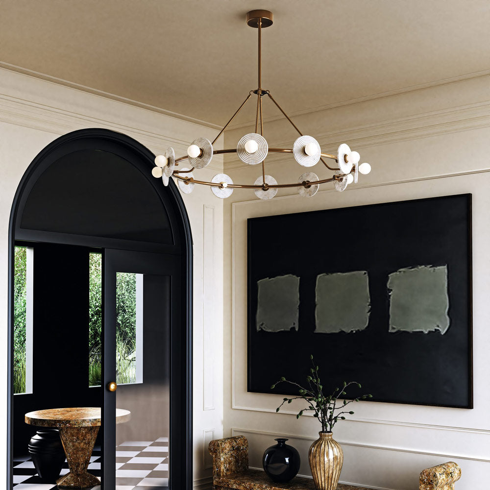 Levoy Alabaster Chandelier