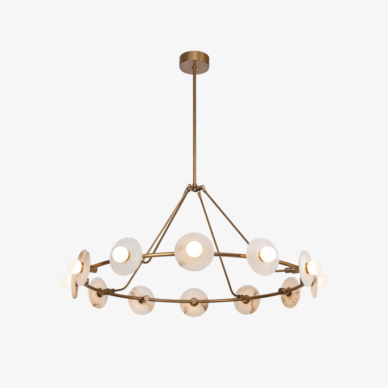 Levoy Alabaster Chandelier
