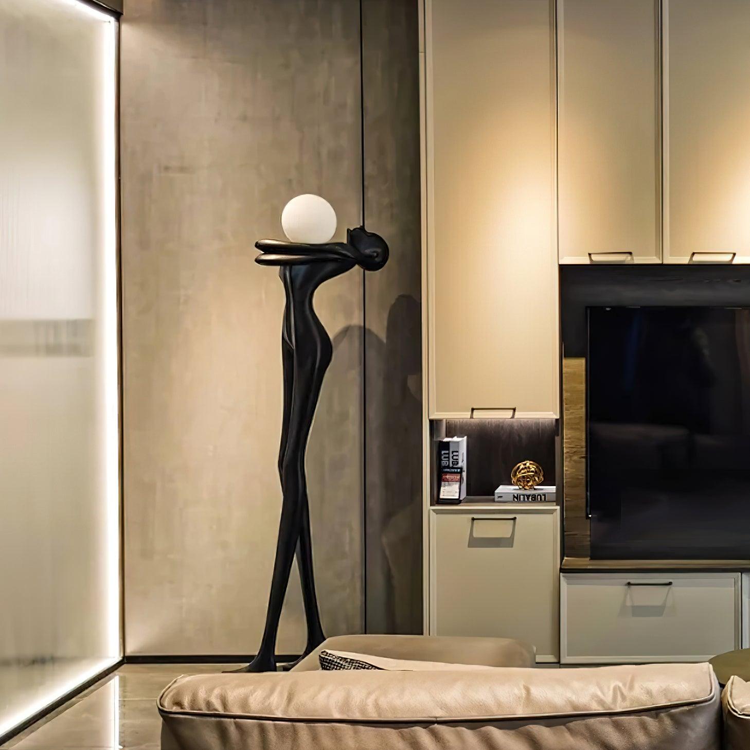 Marcus Sculpture Floor Lamp