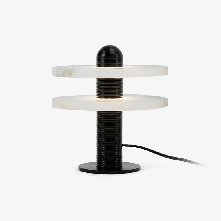 Median Alabaster Table Lamp
