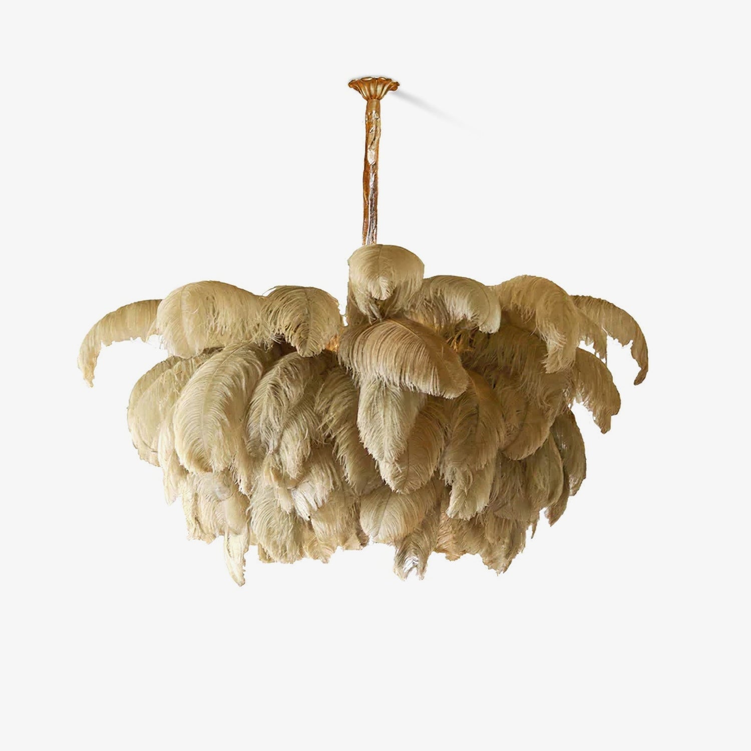 Fero Ostrich Feather Chandelier