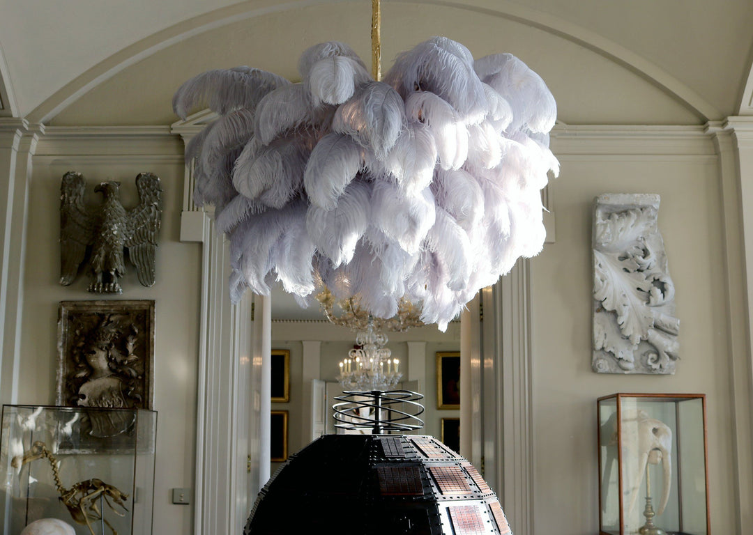 Fero Ostrich Feather Chandelier