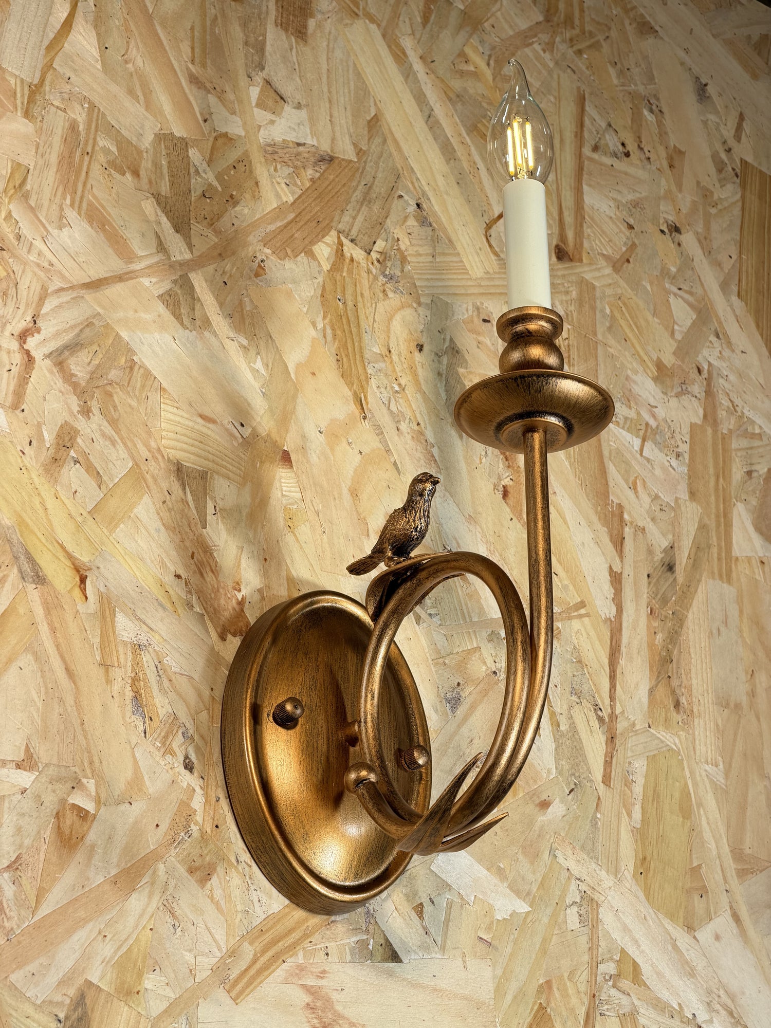 Perching Bird Sconce