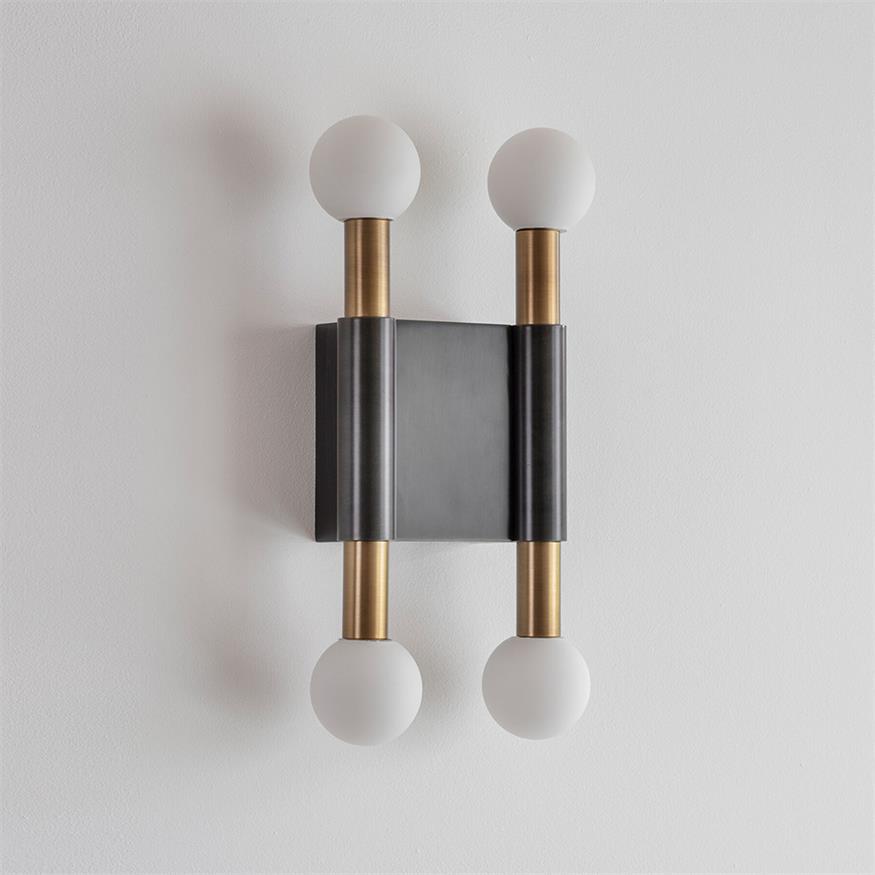 Pole and Circle Wall Sconce