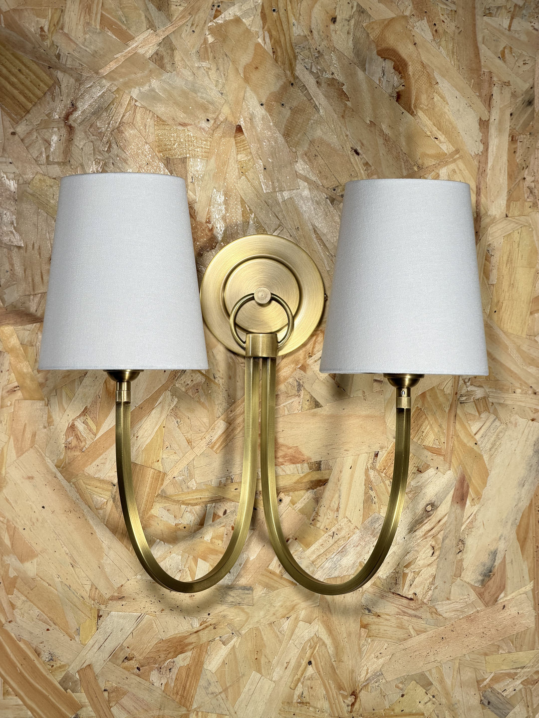 Reed Double Sconce