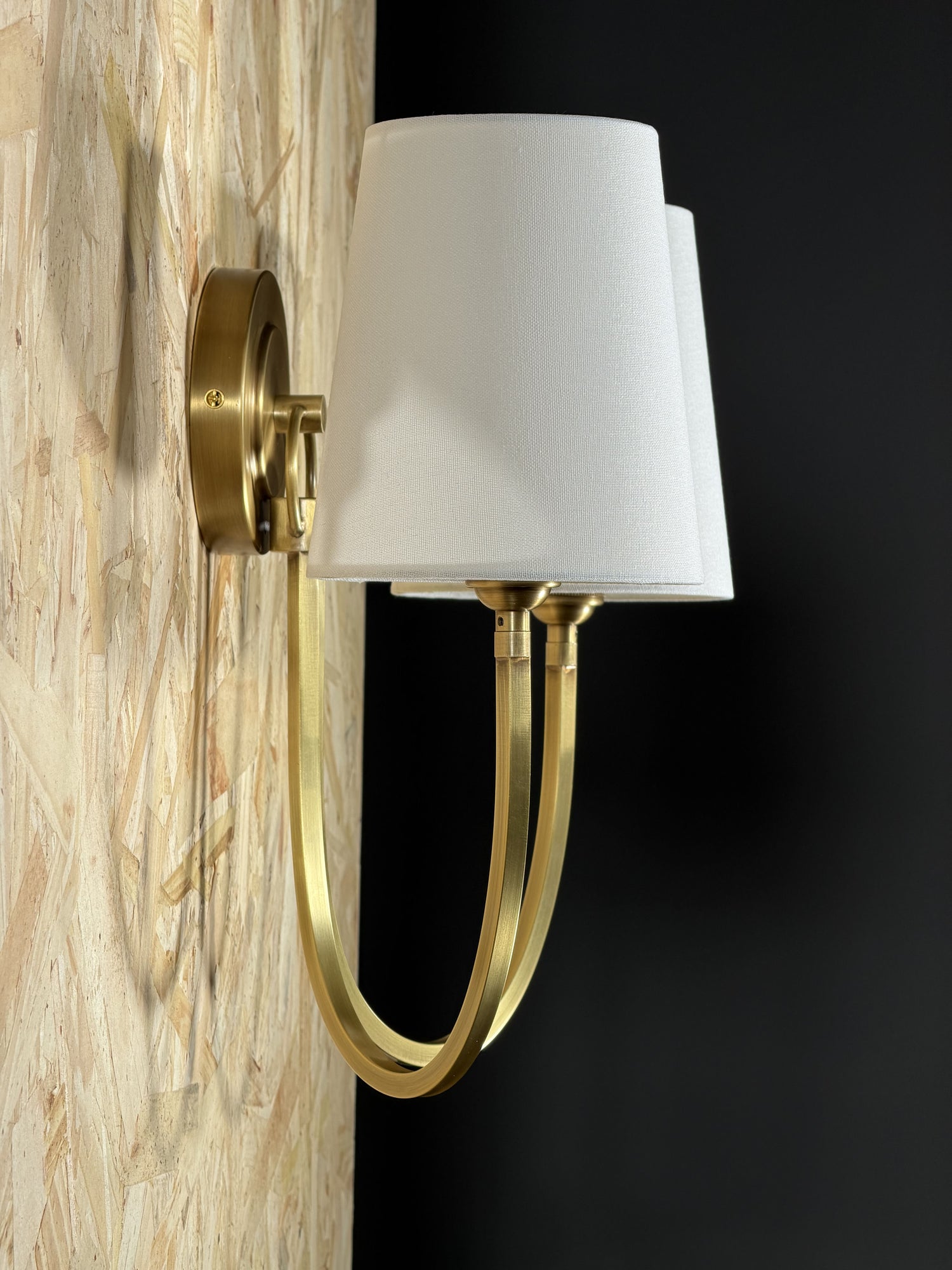 Reed Double Sconce