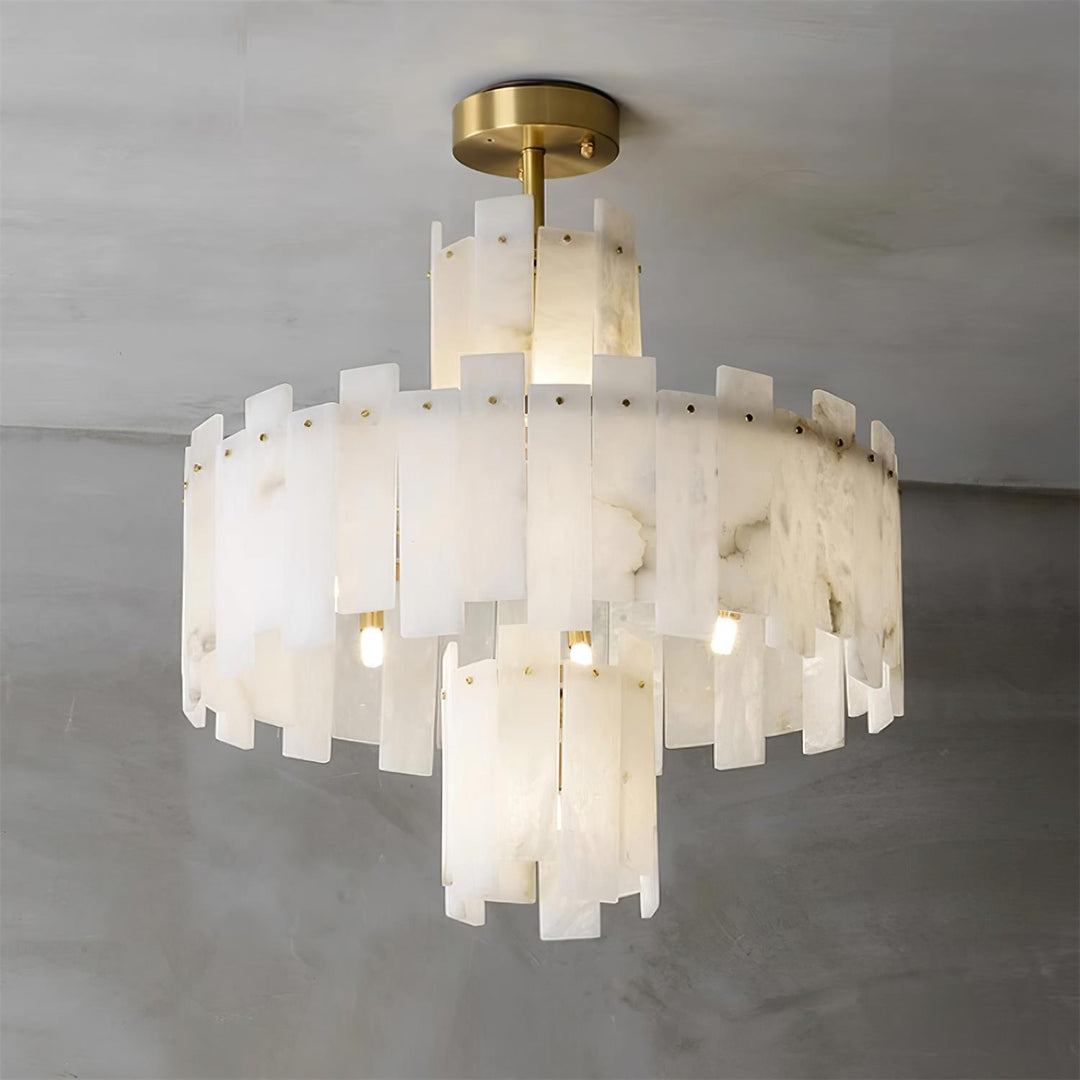 Olga Alabaster Chandelier
