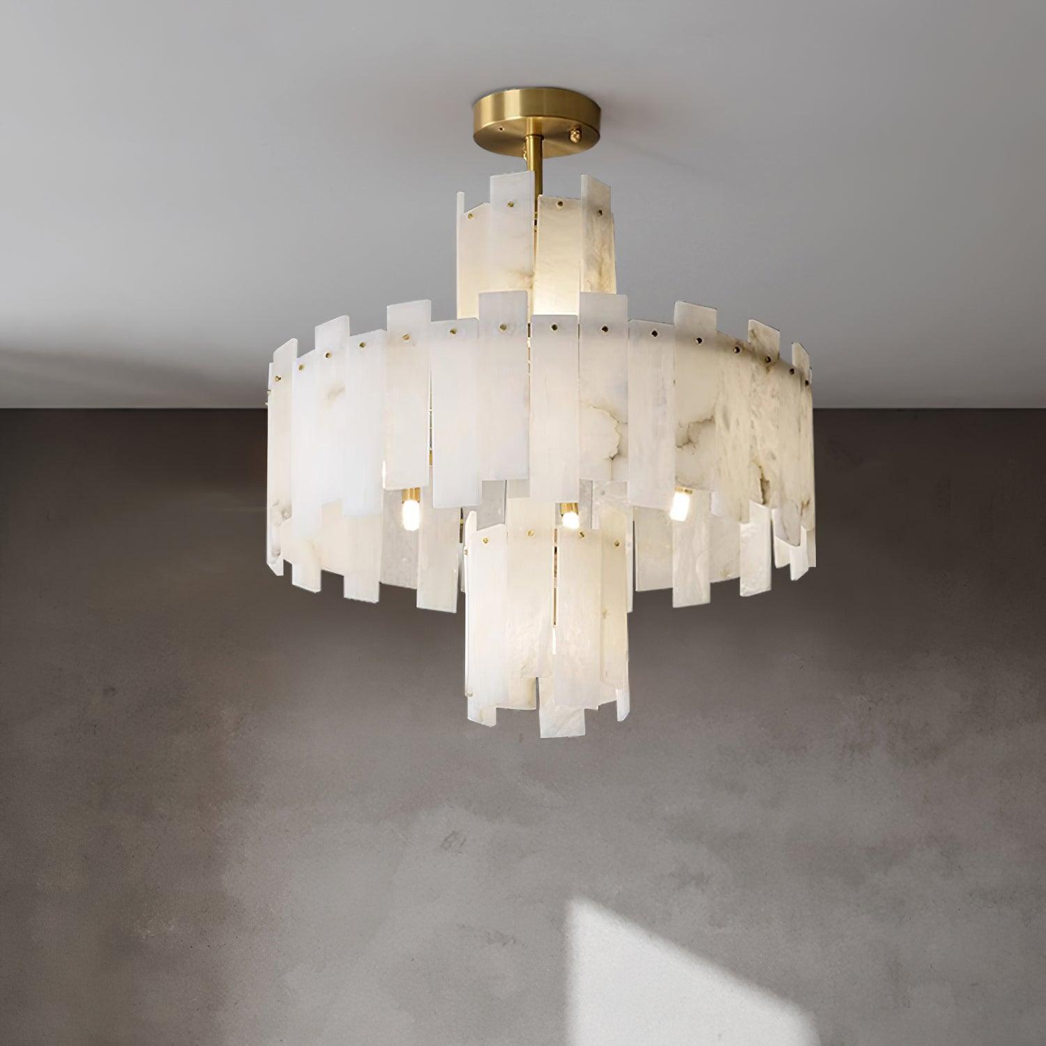 Olga Alabaster Chandelier