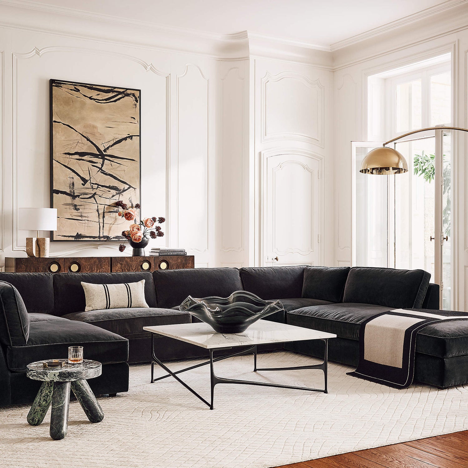 Reiland Marble FLoor Lamp