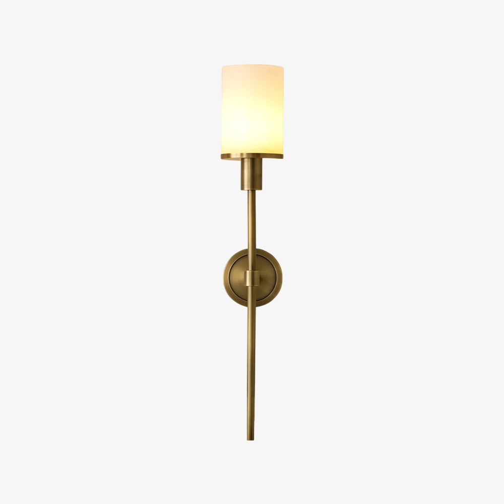 Retro Luxury Alabaster Wall Sconce