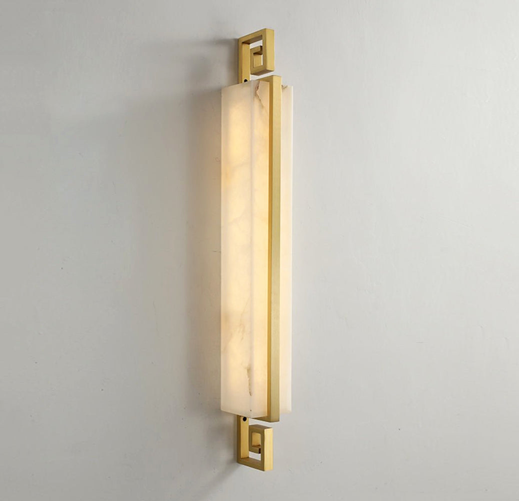 Ruyi Alabaster Wall Sconce