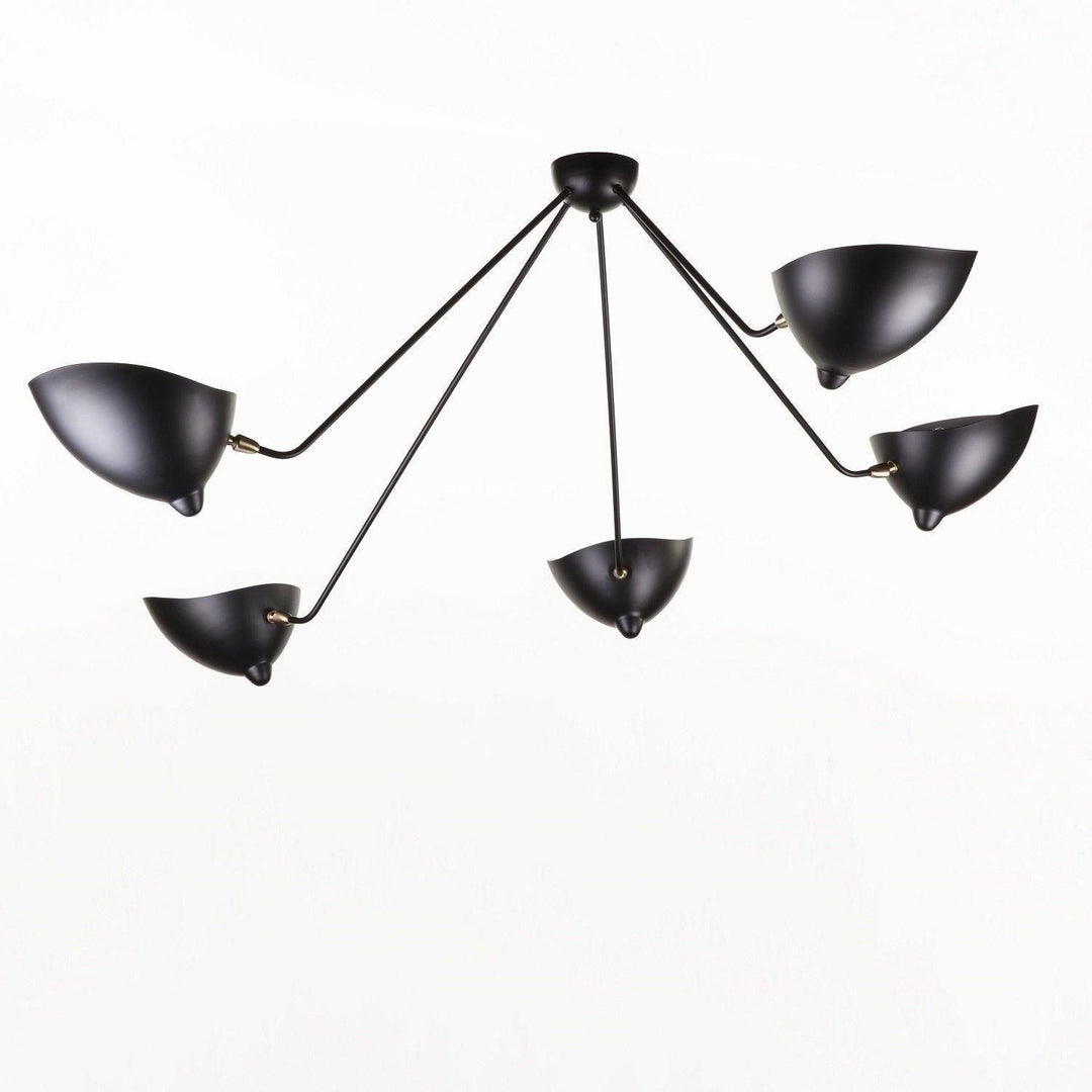 Serge Mouille Spider Ceiling Lamp
