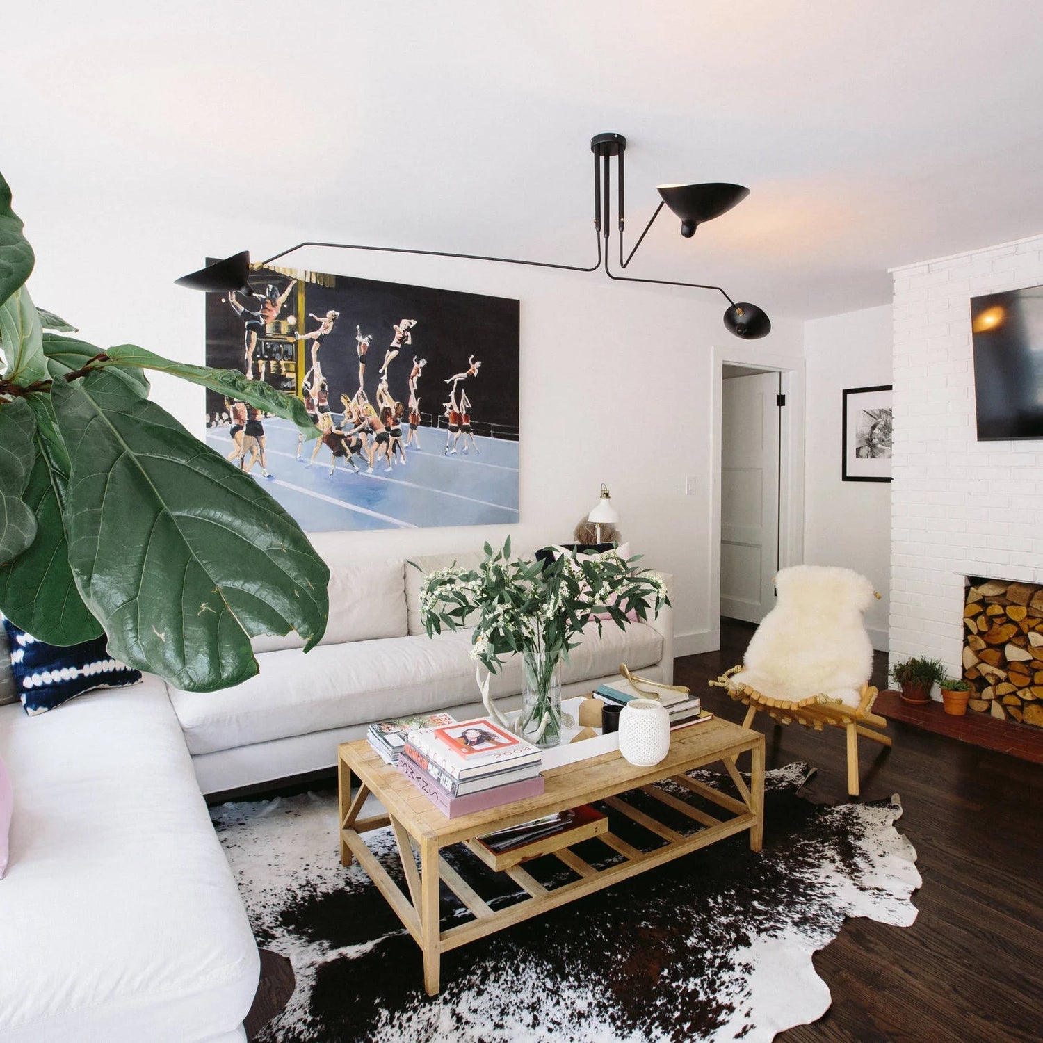 Serge Mouille Ceiling Lamp