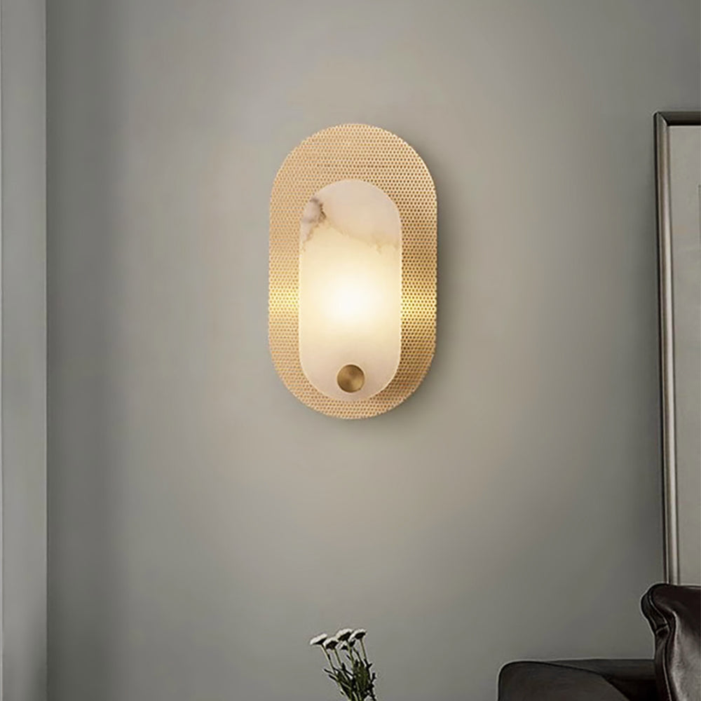 Sophia Alabaster Wall Sconce