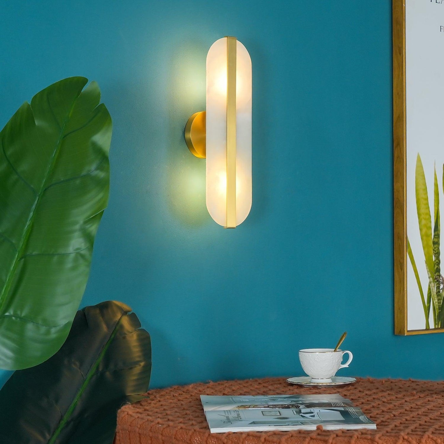 Laurie Alabaster Wall Sconce