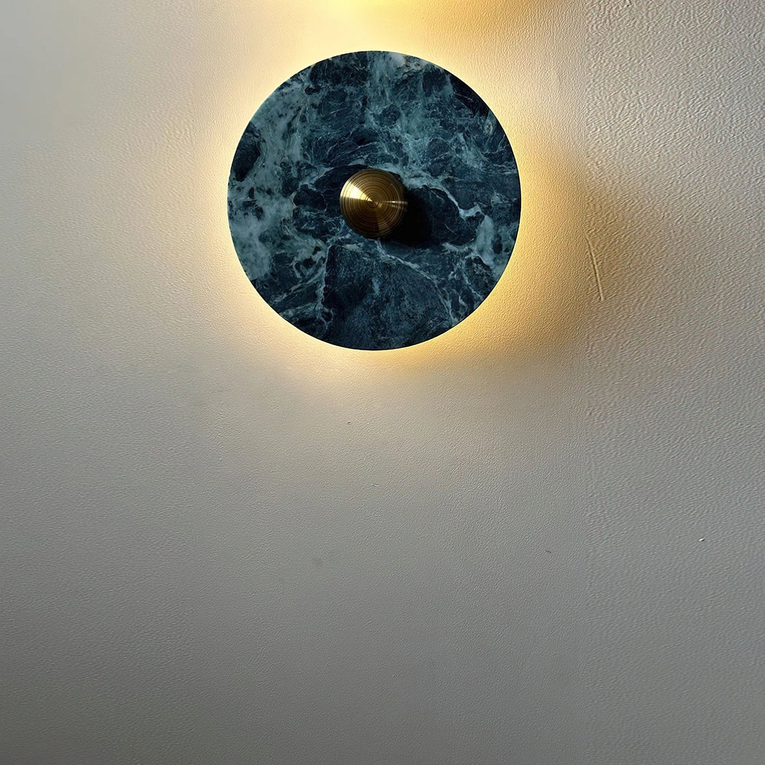 Verde Alpi Marble Sconce